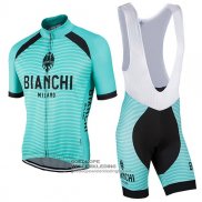 2017 Fietsshirt Bianchi Milano Meja Groen