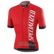 2016 Fietsshirt Specialized Helder Rood en Zwart