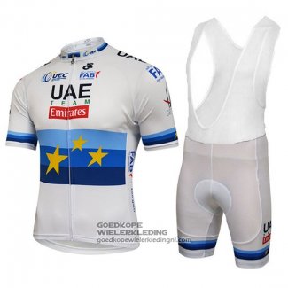 2018 Fietsshirt UCI Wereldkampioen Leader UAE Lite Wit