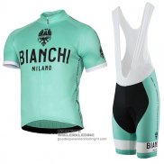 2017 Fietsshirt Bianchi Milano Pride Groen