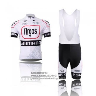 2013 Fietsshirt Argos Zwart en Wit
