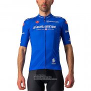 2021 Fietsshirt Giro D'italie Blauw Korte Mouwen en Koersbroek