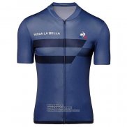 2020 Fietsshirt Tour de France Donker Blauw Korte Mouwen en Koersbroek