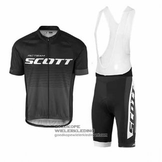 2017 Fietsshirt Scott Zwart