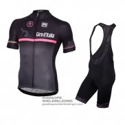 2016 Fietsshirt Giro D'Italie Zwart en Rood