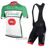 2016 Fietsshirt Euskadi Zwart en Groen