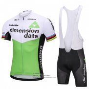 2018 Fietsshirt UCI Mondo Kampioen Dimension Date Groen
