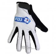 2020 FDJ Handschoenen Met Lange Vingers Wit Zwart