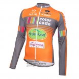 2015 Fietsshirt Color Code ML Oranje