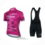 2023 Fietsshirt Giro D'italie Roze Korte Mouwen en Koersbroek