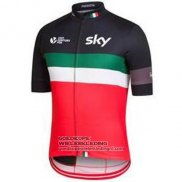 2016 Fietsshirt UCI Mondo Kampioen Lider Sky Groen