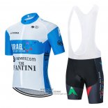 2020 Fietsshirt Israel Cycling Academy Wit en Blauw Korte Mouwen en Koersbroek