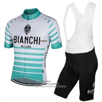 2017 Fietsshirt Bianchi Milano Albatros Wit
