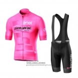 2019 Fietsshirt Giro d'Italia Roze Korte Mouwen en Koersbroek