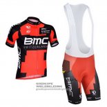 2014 Fietsshirt BMC Rood en Zwart