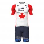 2022 Fietsshirt Canada Champion Israel Cycling Academy Rood Korte Mouwen en Koersbroek