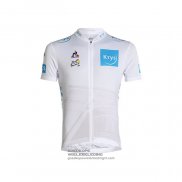 2021 Fietsshirt Tour de France Wit Korte Mouwen en Koersbroek