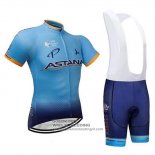 2018 Fietsshirt Astana Donker Blauw