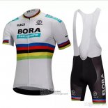 2018 Fietsshirt UCI Mondo Kampioen Bora Wit