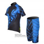 2014 Fietsshirt Fox CyclingBox Zwart en Blauw