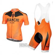 2017 Fietsshirt Bianchi Oranje