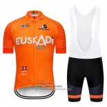 2019 Fietsshirt Euskadi Korte Mouwen Oranje