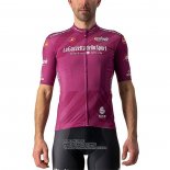 2021 Fietsshirt Giro D'italie Fuchsia Korte Mouwen en Koersbroek