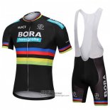 2018 Fietsshirt UCI Mondo Kampioen Bora Zwart