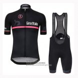 2019 Fietsshirt Giro D'italie Zwart Korte Mouwen en Koersbroek