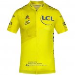 2020 Fietsshirt Tour de France Geel Korte Mouwen en Koersbroek(2)