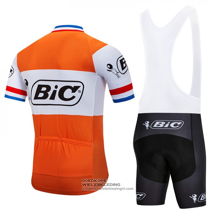 2018 Fietsshirt Bic Kampioen Nederland Oranje